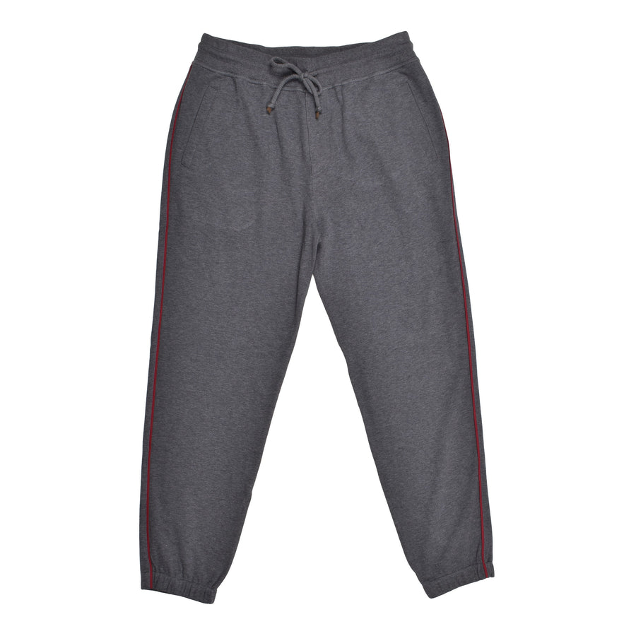 Brunello Cucinelli Cotton-blend joggers in gray