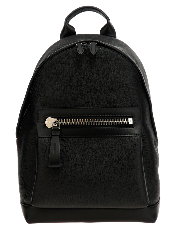 Tom Ford 100% calfskin leather backpack in black