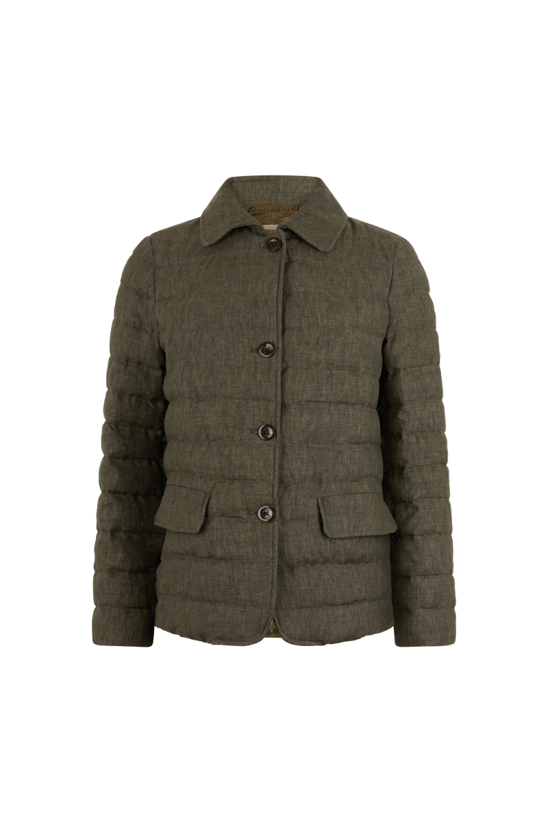 Herno down jacket in green