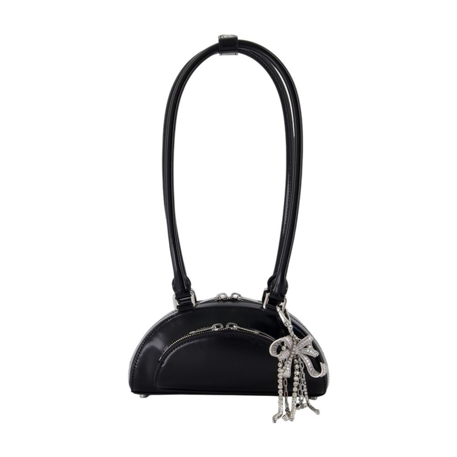 Self-Portrait Calfskin shoulder bag in black