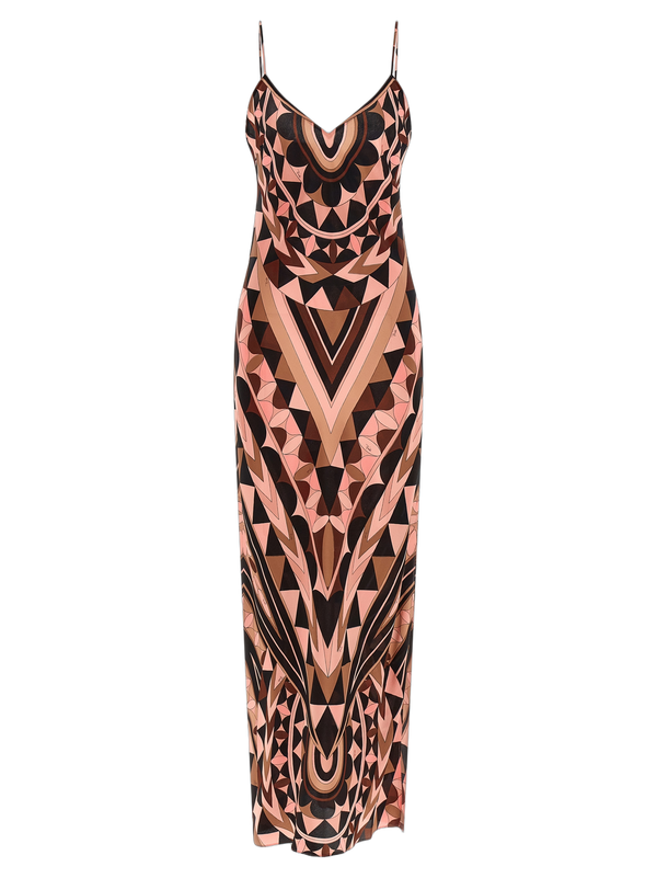 Emilio Pucci 100% silk (crepe de chine) dress in pink