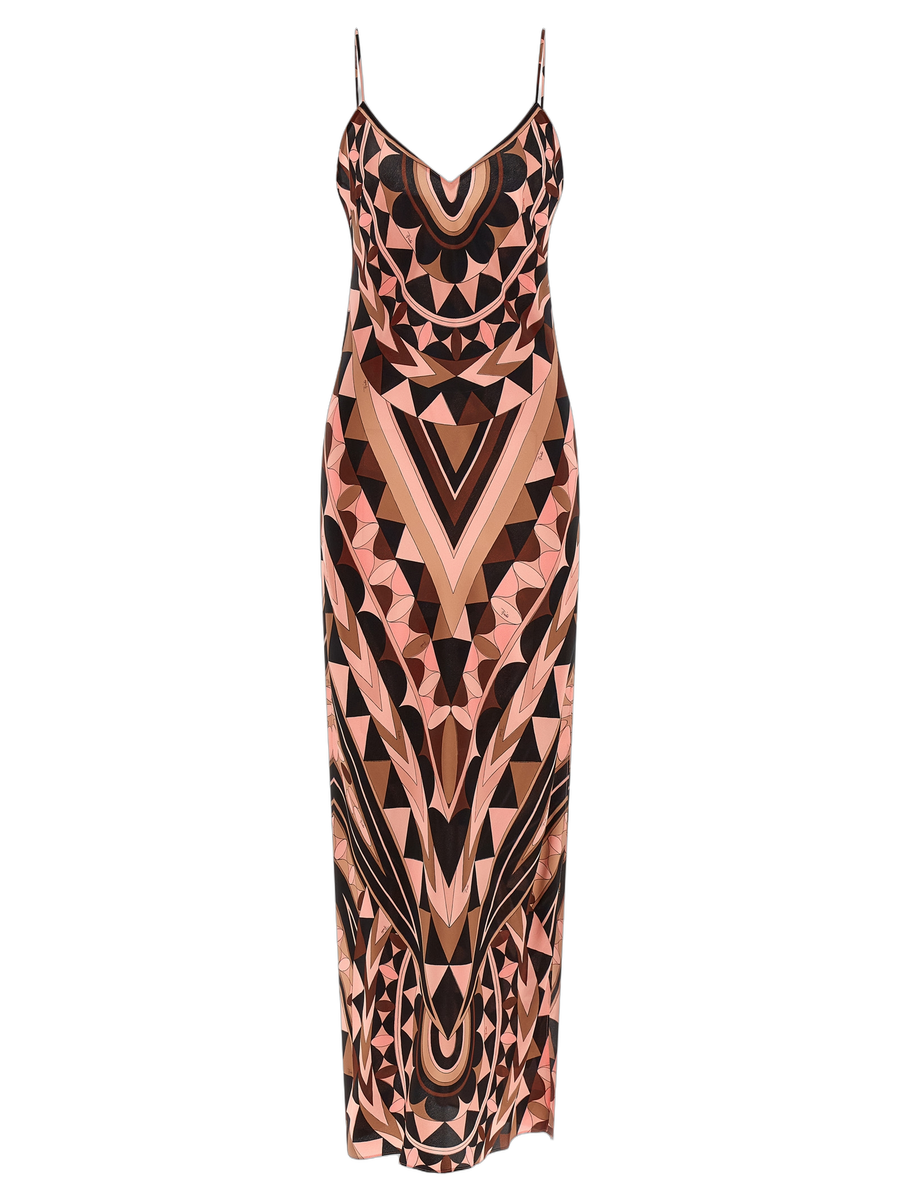 Emilio Pucci 100% silk (crepe de chine) dress in pink