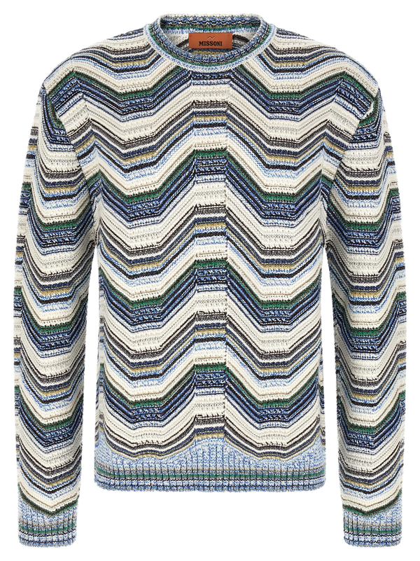 Missoni 40% wool sweater in multicolor