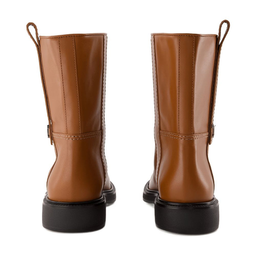 Tod's Calfskin boot in brown