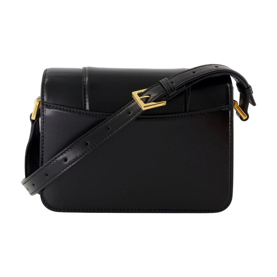 Balenciaga Calfskin crossbody bag in black