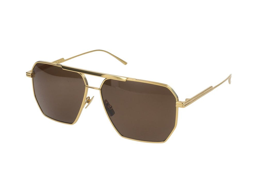 Bottega Veneta BV1012S Metal sunglasses in gold