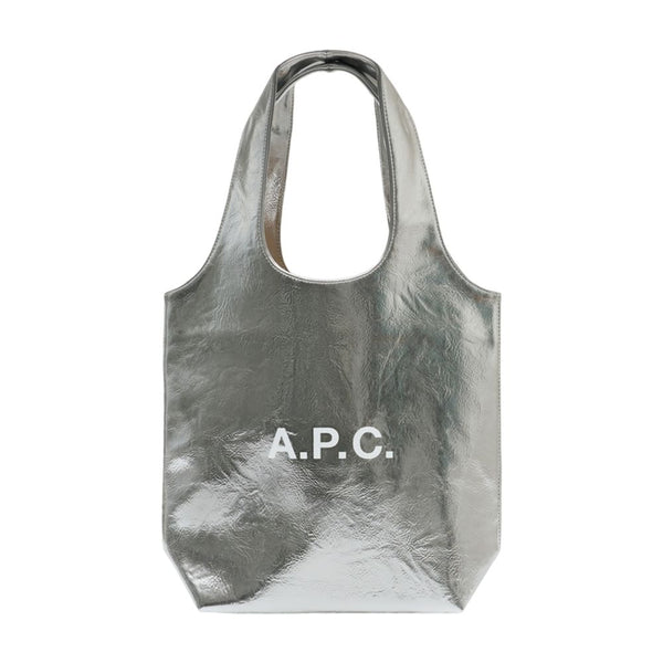 A.P.C. Synthetic tote bag in silver
