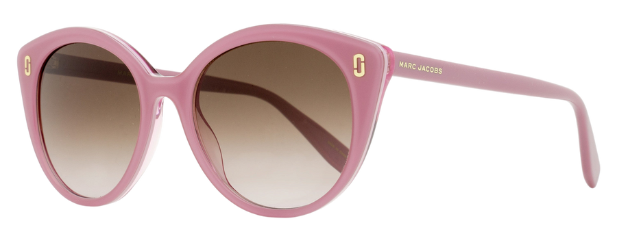 Marc Jacobs Oval Accent Sunglasses Mj 1120-S 35jha Pink 53mm Plastic (acetate)