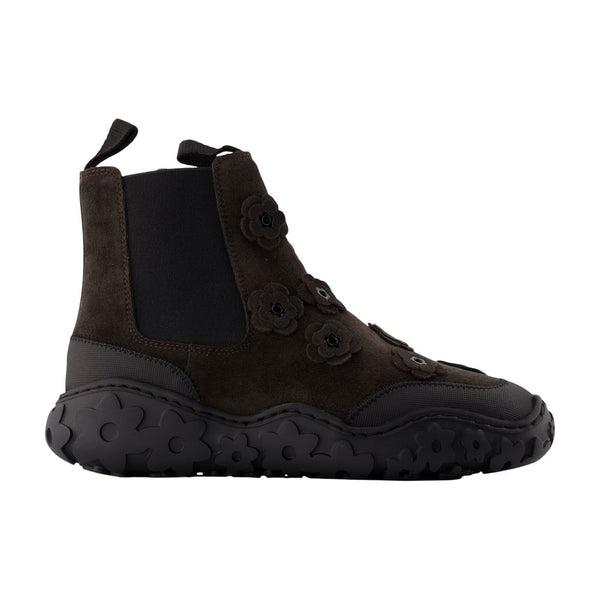 Cbblanca Flora Sneakers - Cecilie Bahnsen Leather Brown Calfskin Shoes /