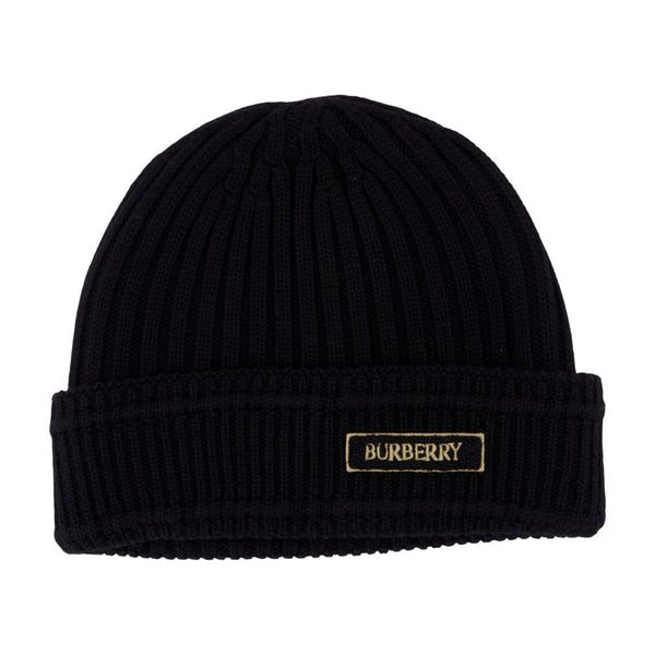 Beanie - Burberry Wool Black Cashmere Accessories / Hats