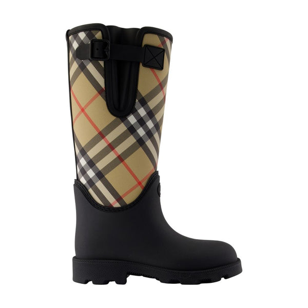 Burberry Synthetic boot in black