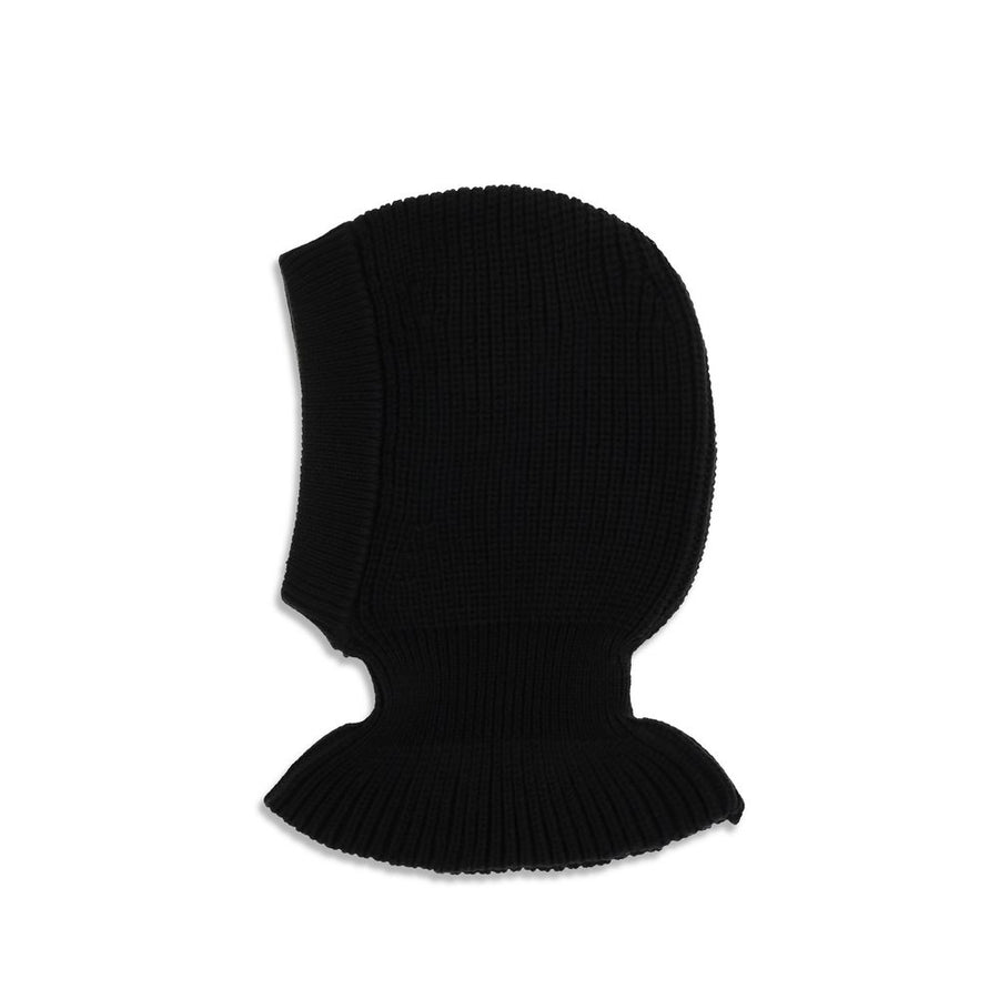 Lemaire LETA0029LK1069BK999BB 100% Merino Wool Ovis Aries beanies in black