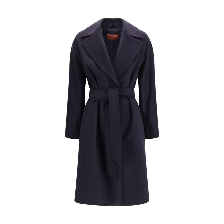 Blue Wool Oves Aries Coat Clothing