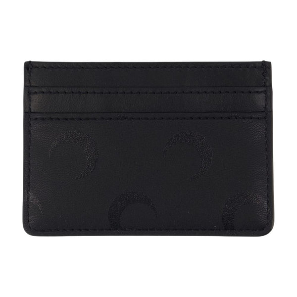 Marine Serre Synthetic card case in black