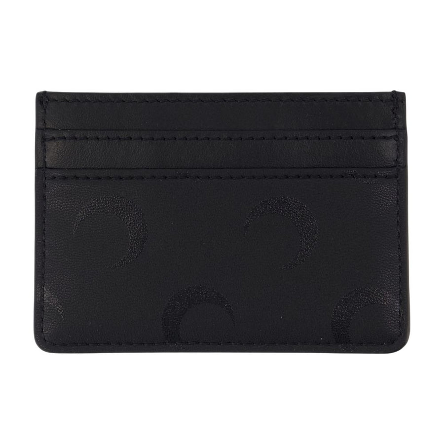 Marine Serre Synthetic card case in black