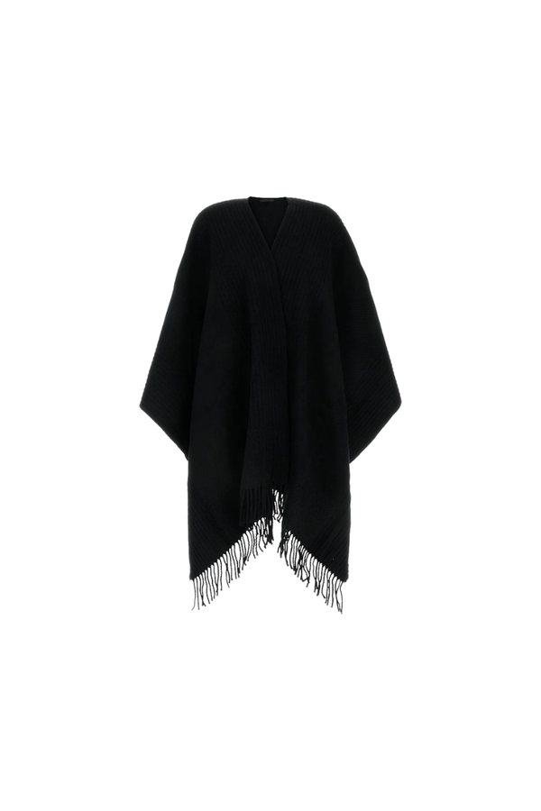 Valentino Garavani 100% Cashmere shawl in black