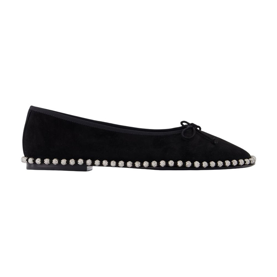 Alexander Wang Calfskin ballerina flat in black