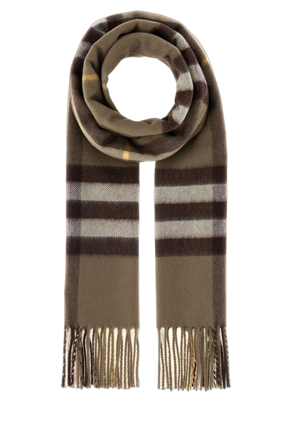 Burberry 100% Cashmere scarf in brown