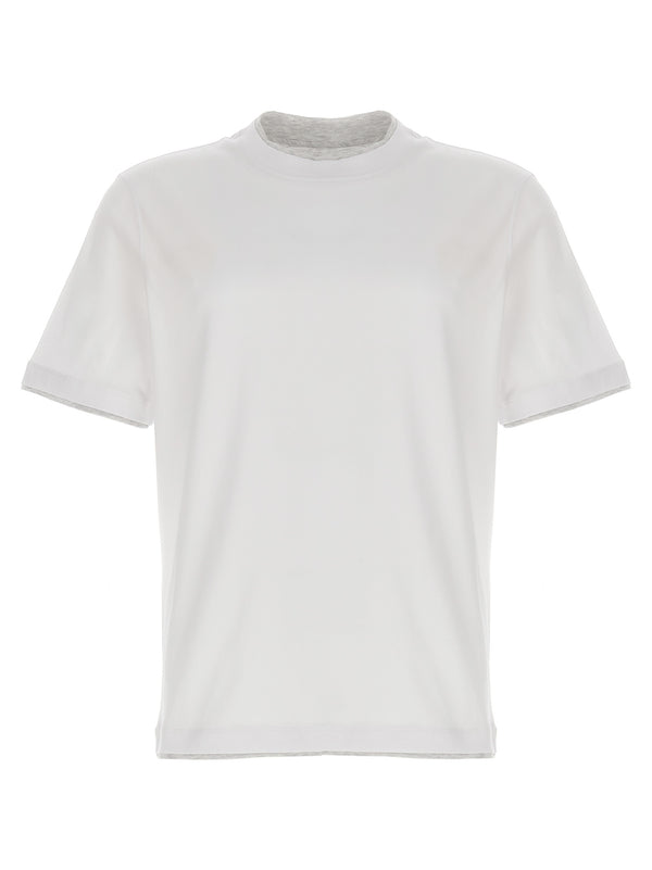 Brunello Cucinelli 100% Cotton t-shirt in white