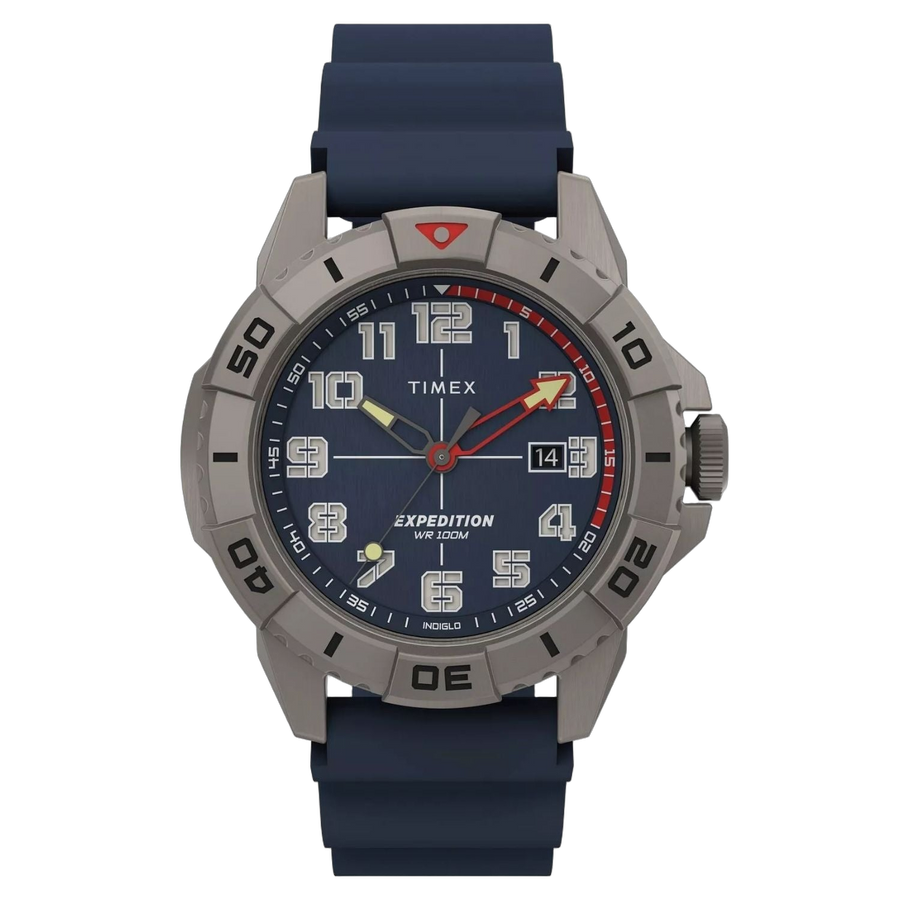 Timex Stainless steel case watch in gray