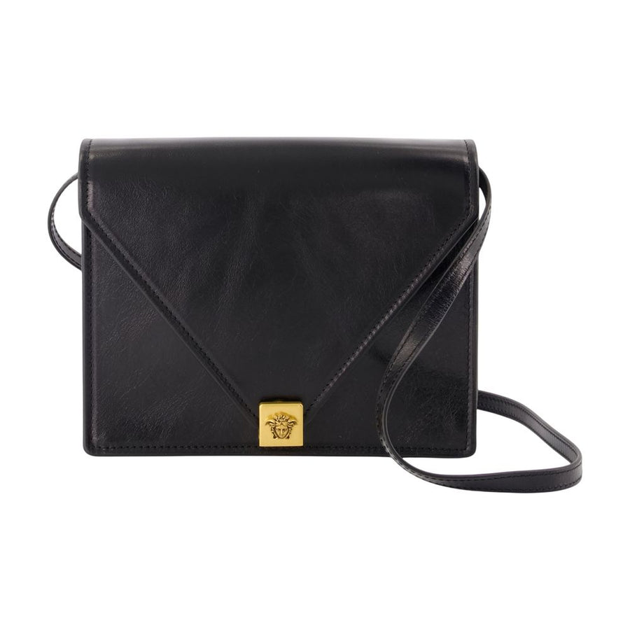 Mini Crossbody - Versace Leather Black Calfskin Bags / Crossbodies