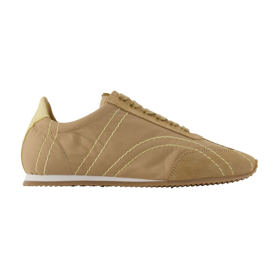 Toteme synthetic sneaker in beige