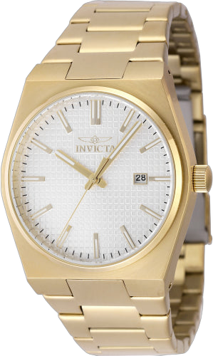 Invicta Stainless steel case watch in gold