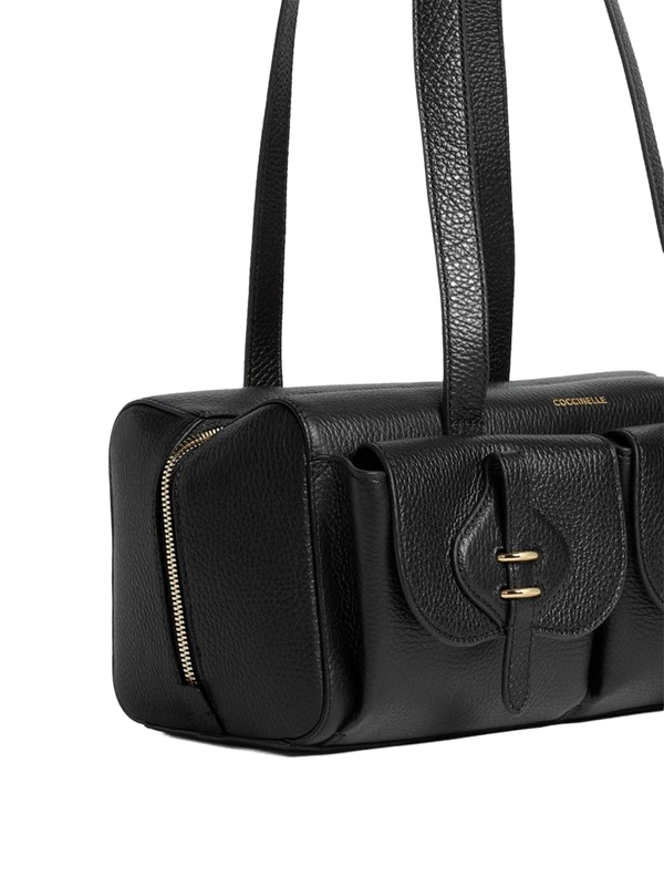 Coccinelle Shoulder Bag Black Bovine Leather / Shoulder-bags
