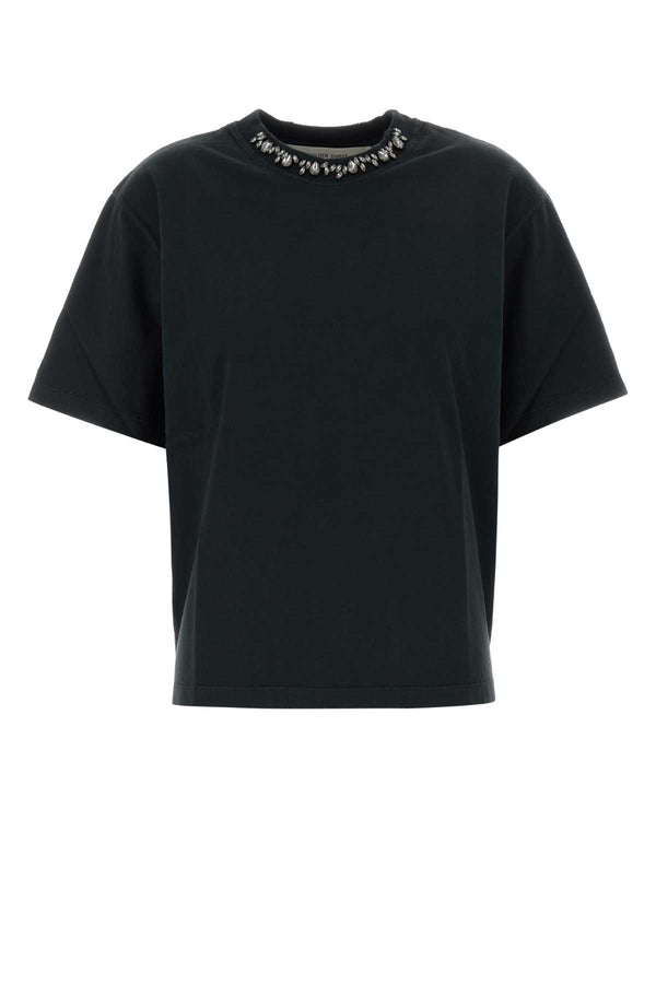 Slate Cotton T-Shirt Washedblack Exterior