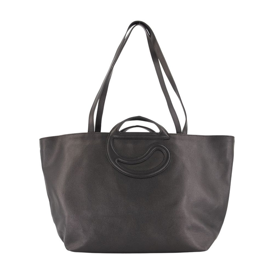 C Handle Shopper Bag - Coperni Canvas Black / Totes-shopping-bags