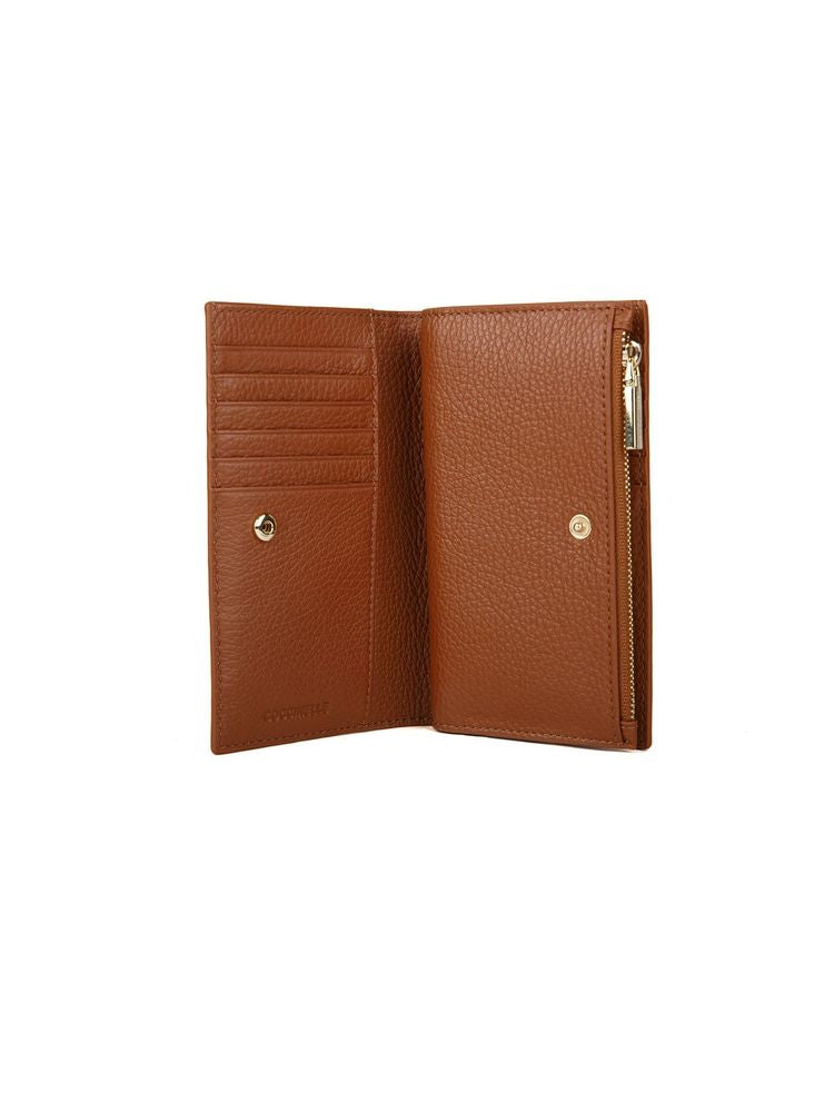 Coccinelle 100% Cowhide wallet in brown