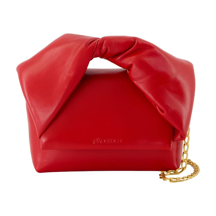 J.W. Anderson Lambskin crossbody bag in red