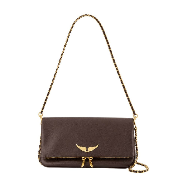 Zadig & Voltaire Cowhide crossbody bag in brown
