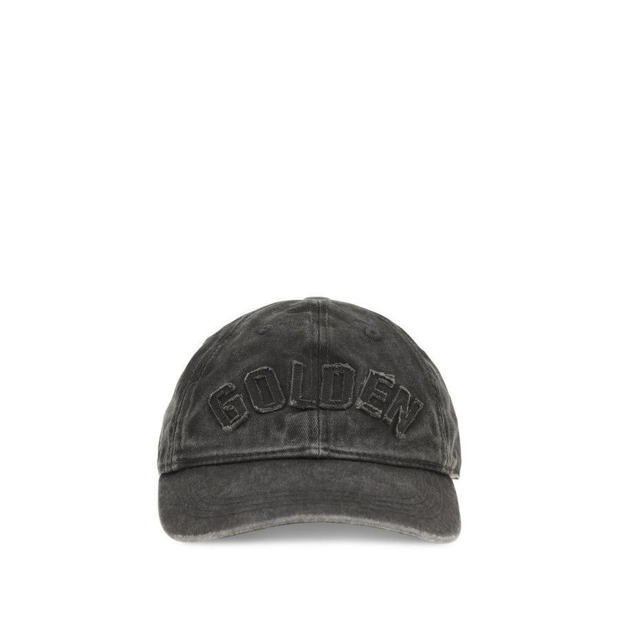 Golden Goose GOGUP02837P00273460188BB 100% Cotton baseball cap in gray