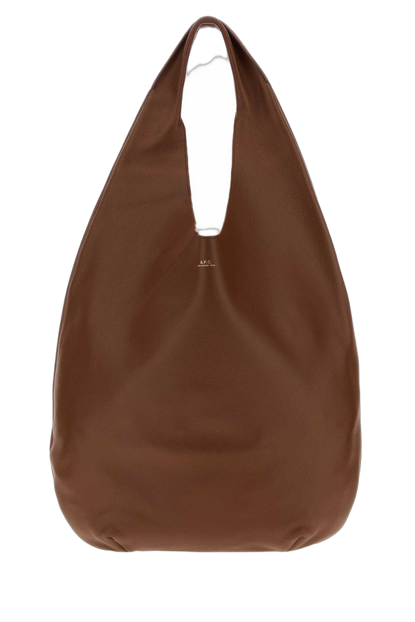 A.P.C. Neige 100% Leather shoulder bag in brown