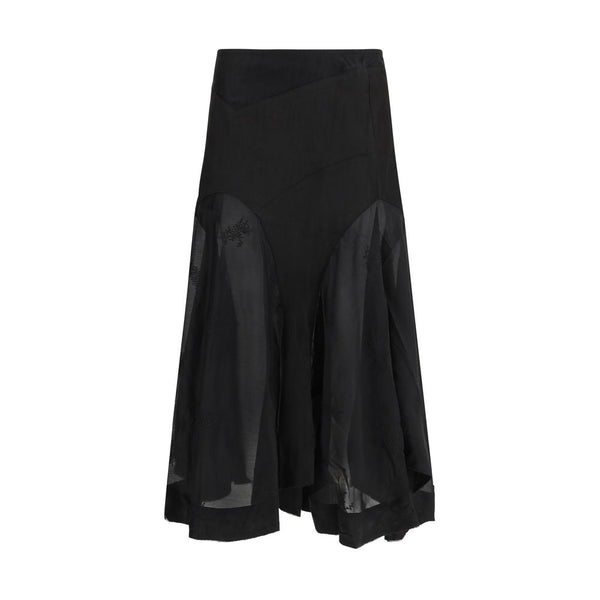 Our Legacy 80% Lyocell skirt in black