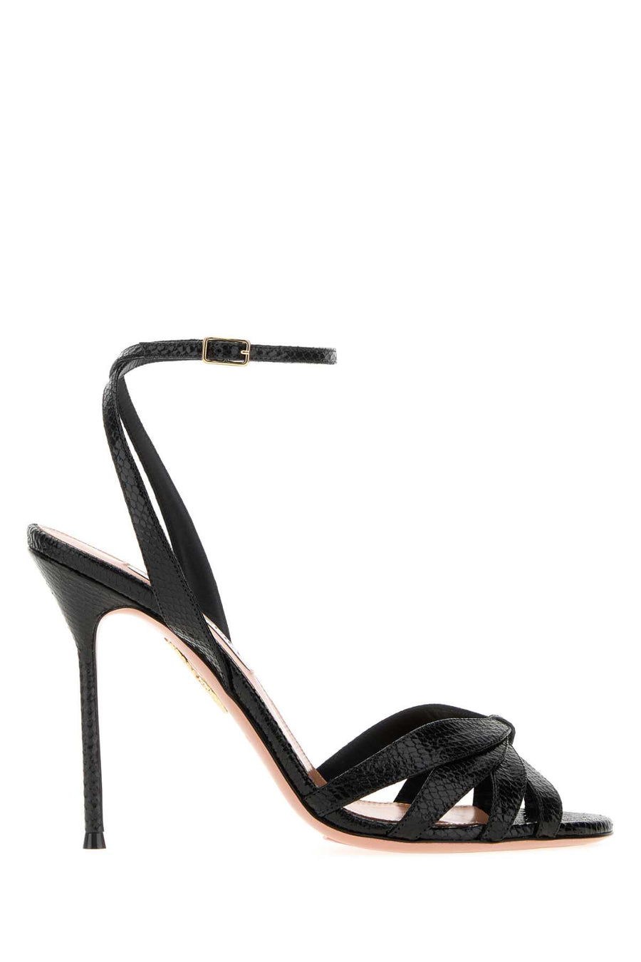 Black Leather Soulmate Sandals Sandali