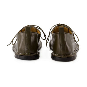 AMI Paris Calfskin derby in khaki