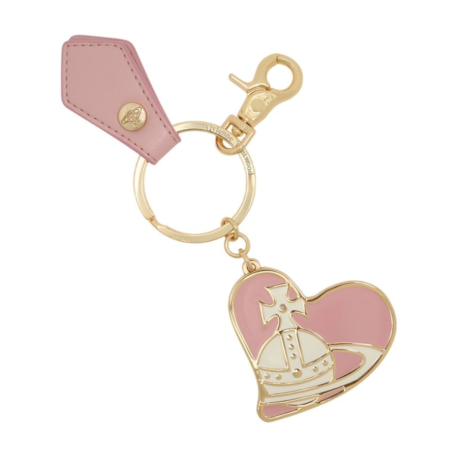 Vivienne Westwood Metal key case in pink