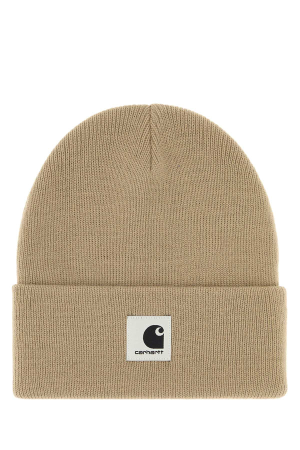 Sand Knit W Ashley Beanie Biege Exterior: Acrylic Cappelli