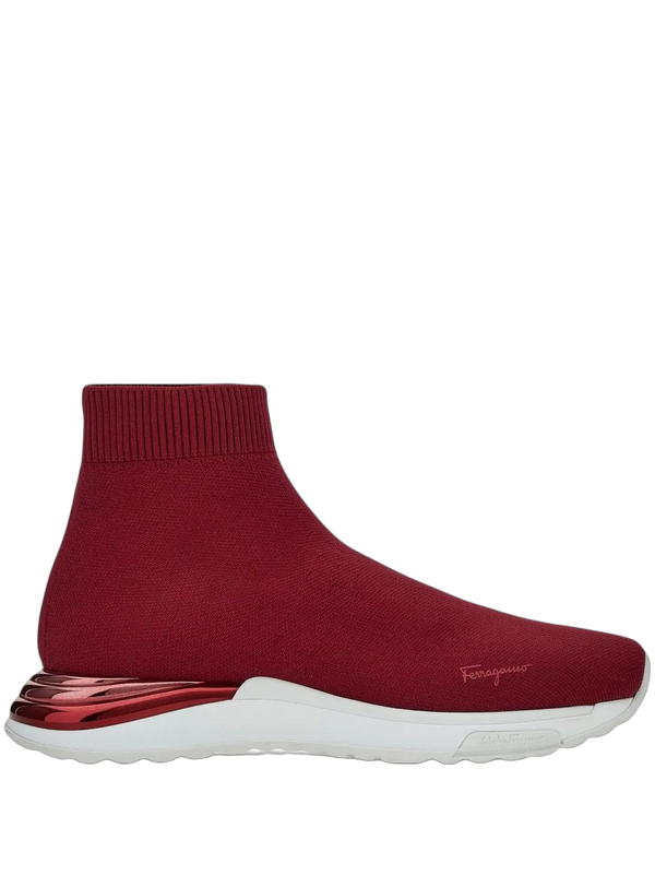 Ferragamo sneaker in red