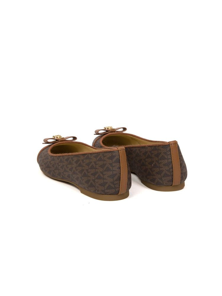 Michael Kors 89.4% Coated Canvas ballet flat in brown