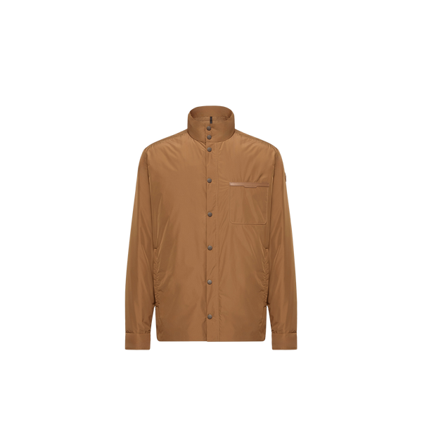 Moncler Nylon down jacket in brown