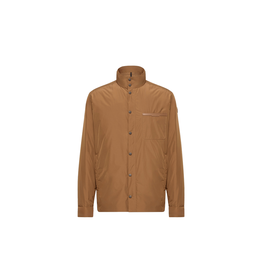 Moncler Nylon down jacket in brown