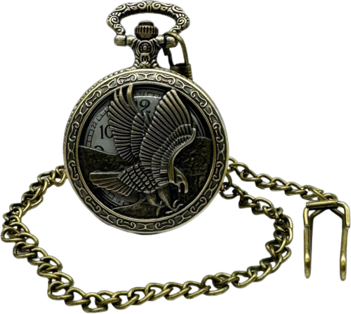 Invicta pocket watch in bronze