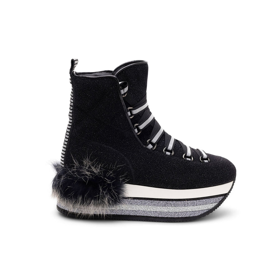Hogan Suede boot in black