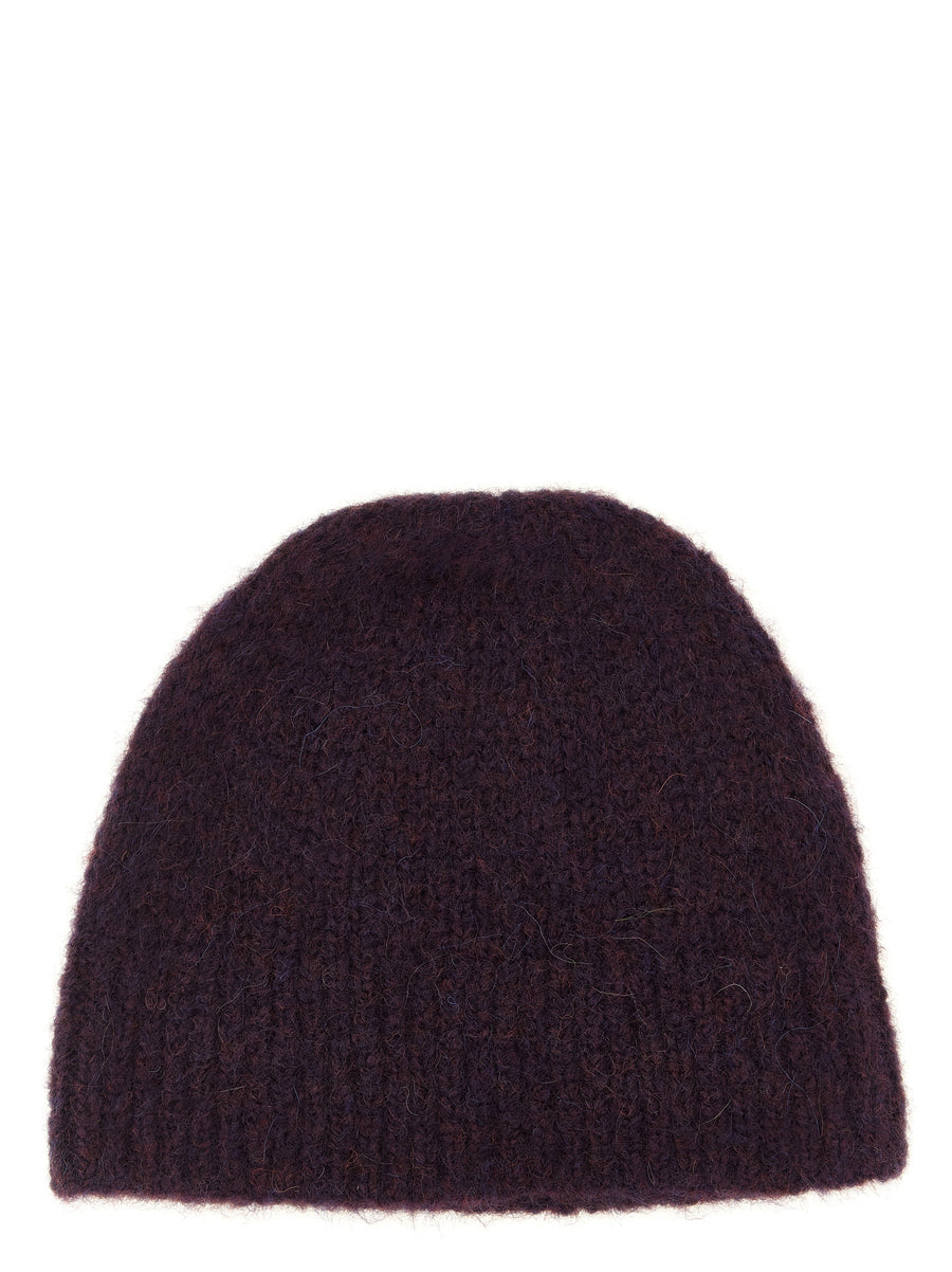 Purple Wool Beanie Accessory