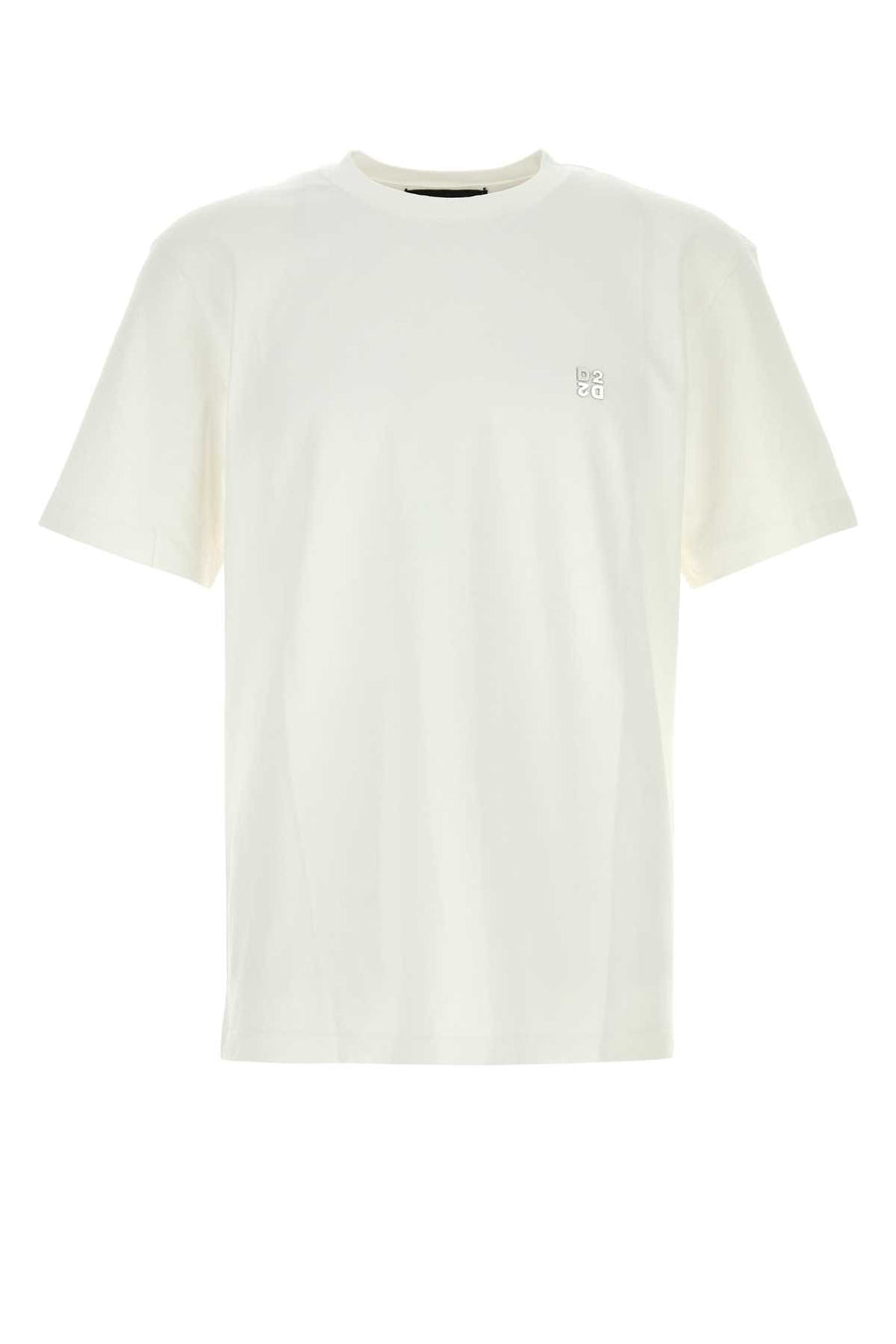White Cotton T-Shirt Exterior