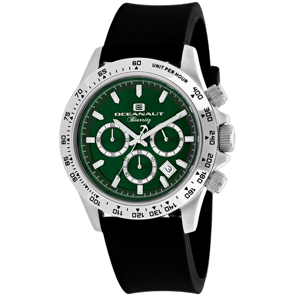 Oceanaut Stainless steel case watch in green