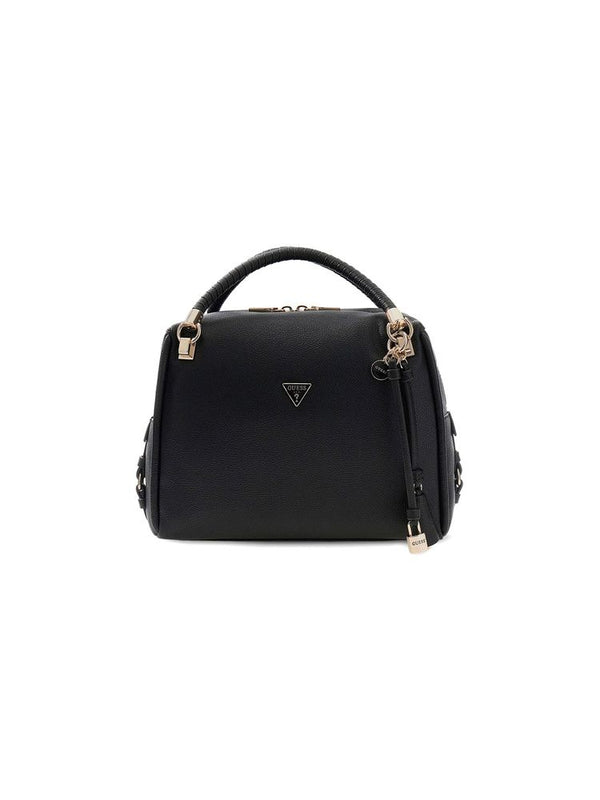 Guess 100% Polyurethane satchel bag in black